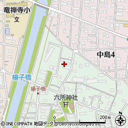 静岡県浜松市中央区楊子町1379周辺の地図