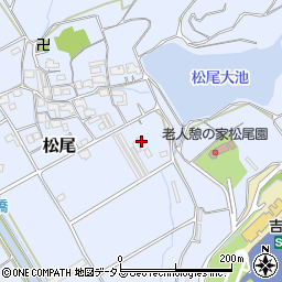 岡山県岡山市北区松尾731周辺の地図