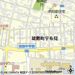 静岡県浜松市中央区雄踏町宇布見4897周辺の地図