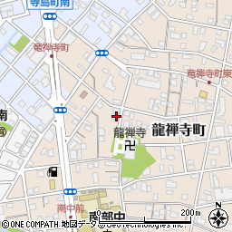 静岡県浜松市中央区龍禅寺町357周辺の地図