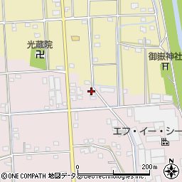 静岡県浜松市中央区金折町576周辺の地図