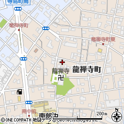 静岡県浜松市中央区龍禅寺町289周辺の地図