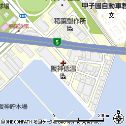 株式会社阪神精機工作所周辺の地図