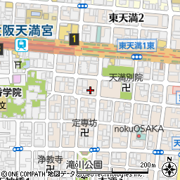 テンパール工業大阪支店ビル周辺の地図