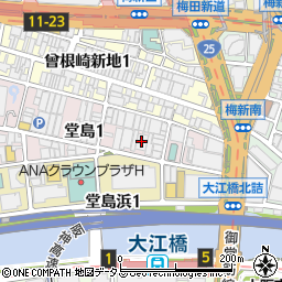 ジェイエスフィット株式会社　大阪支店周辺の地図