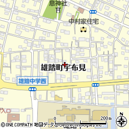 静岡県浜松市中央区雄踏町宇布見4898周辺の地図
