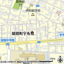 静岡県浜松市中央区雄踏町宇布見4894周辺の地図