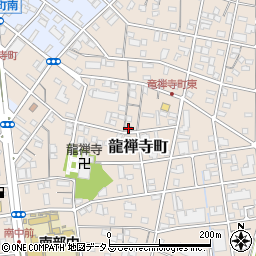 静岡県浜松市中央区龍禅寺町302周辺の地図