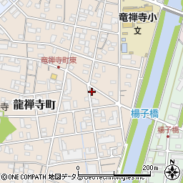静岡県浜松市中央区龍禅寺町365周辺の地図