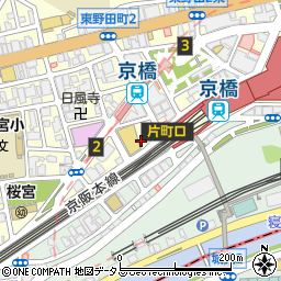 玄米カフェ 実身美 京橋店周辺の地図