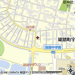 静岡県浜松市中央区雄踏町宇布見8772周辺の地図