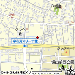 静岡県浜松市中央区雄踏町宇布見4862周辺の地図