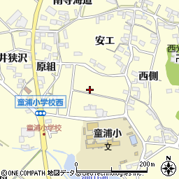 愛知県田原市浦町米山周辺の地図