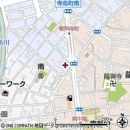 静岡県浜松市中央区寺島町17周辺の地図