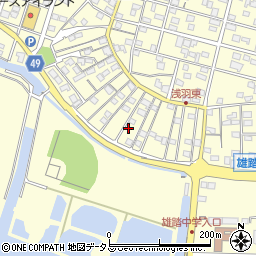 静岡県浜松市中央区雄踏町宇布見8837周辺の地図