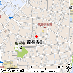 静岡県浜松市中央区龍禅寺町315周辺の地図
