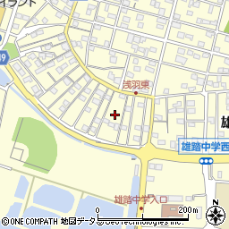 静岡県浜松市中央区雄踏町宇布見8811周辺の地図