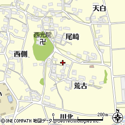 愛知県田原市浦町荒古59周辺の地図