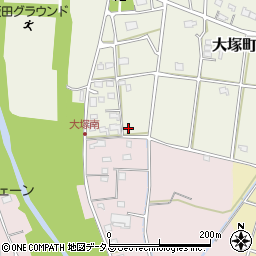 静岡県浜松市中央区大塚町113周辺の地図