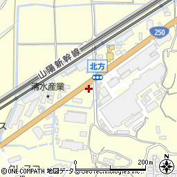 岡山県岡山市東区上道北方341周辺の地図