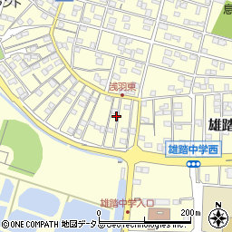 静岡県浜松市中央区雄踏町宇布見8807周辺の地図