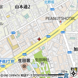 永都ビル神戸本館周辺の地図