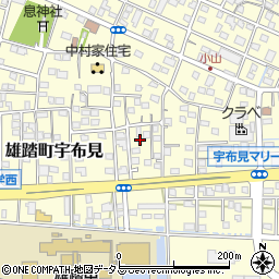 静岡県浜松市中央区雄踏町宇布見4888周辺の地図