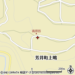 岡山県井原市芳井町上鴫1753周辺の地図