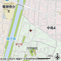静岡県浜松市中央区楊子町1385周辺の地図