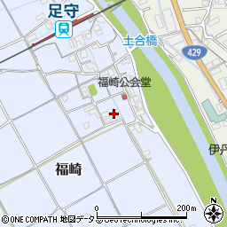 岡山県岡山市北区福崎213周辺の地図