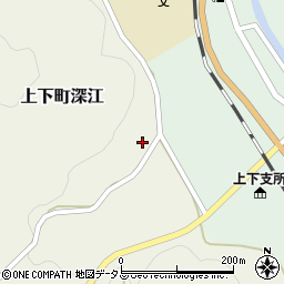 広島県府中市上下町深江614周辺の地図