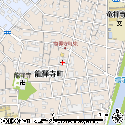 静岡県浜松市中央区龍禅寺町318周辺の地図