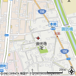 静岡県浜松市中央区本郷町145周辺の地図