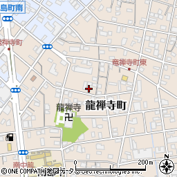 静岡県浜松市中央区龍禅寺町286周辺の地図