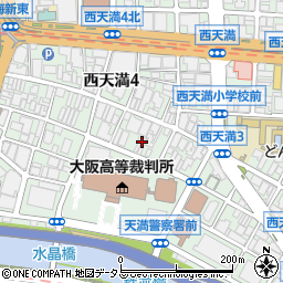 中宮画廊　本店周辺の地図