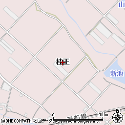 愛知県豊橋市老津町（桂王）周辺の地図