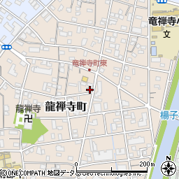 静岡県浜松市中央区龍禅寺町319周辺の地図