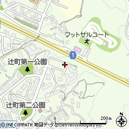 奈良県生駒市辻町450-8周辺の地図