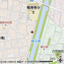 静岡県浜松市中央区龍禅寺町171周辺の地図