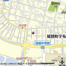 静岡県浜松市中央区雄踏町宇布見8768周辺の地図