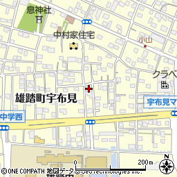静岡県浜松市中央区雄踏町宇布見4889周辺の地図