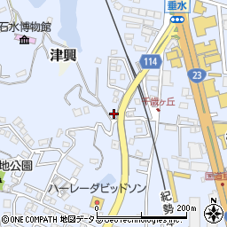 三重県津市垂水298-2周辺の地図