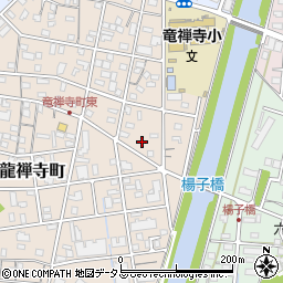 静岡県浜松市中央区龍禅寺町182周辺の地図