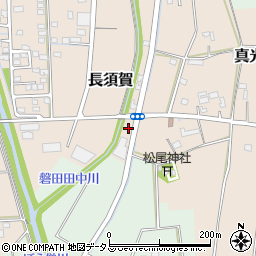 静岡県磐田市長須賀81周辺の地図
