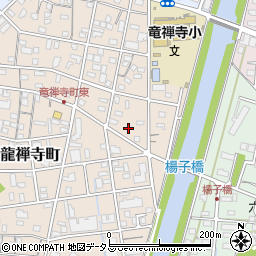 サンテラス竜禅寺周辺の地図