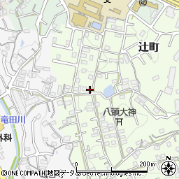奈良県生駒市辻町882-141周辺の地図