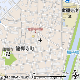 静岡県浜松市中央区龍禅寺町343周辺の地図