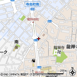 静岡県浜松市中央区龍禅寺町801周辺の地図