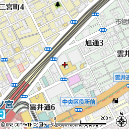 ホテルヴィラフォンテーヌ神戸三宮周辺の地図
