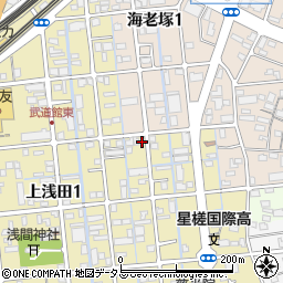タウニィ浅田周辺の地図